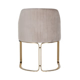 Spisestol Hadley khaki fløyel brannhemmende Richmond Interiors Spisestol