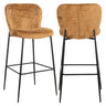 Bar stool Darby cognac fusion Richmond Interiors Barstol