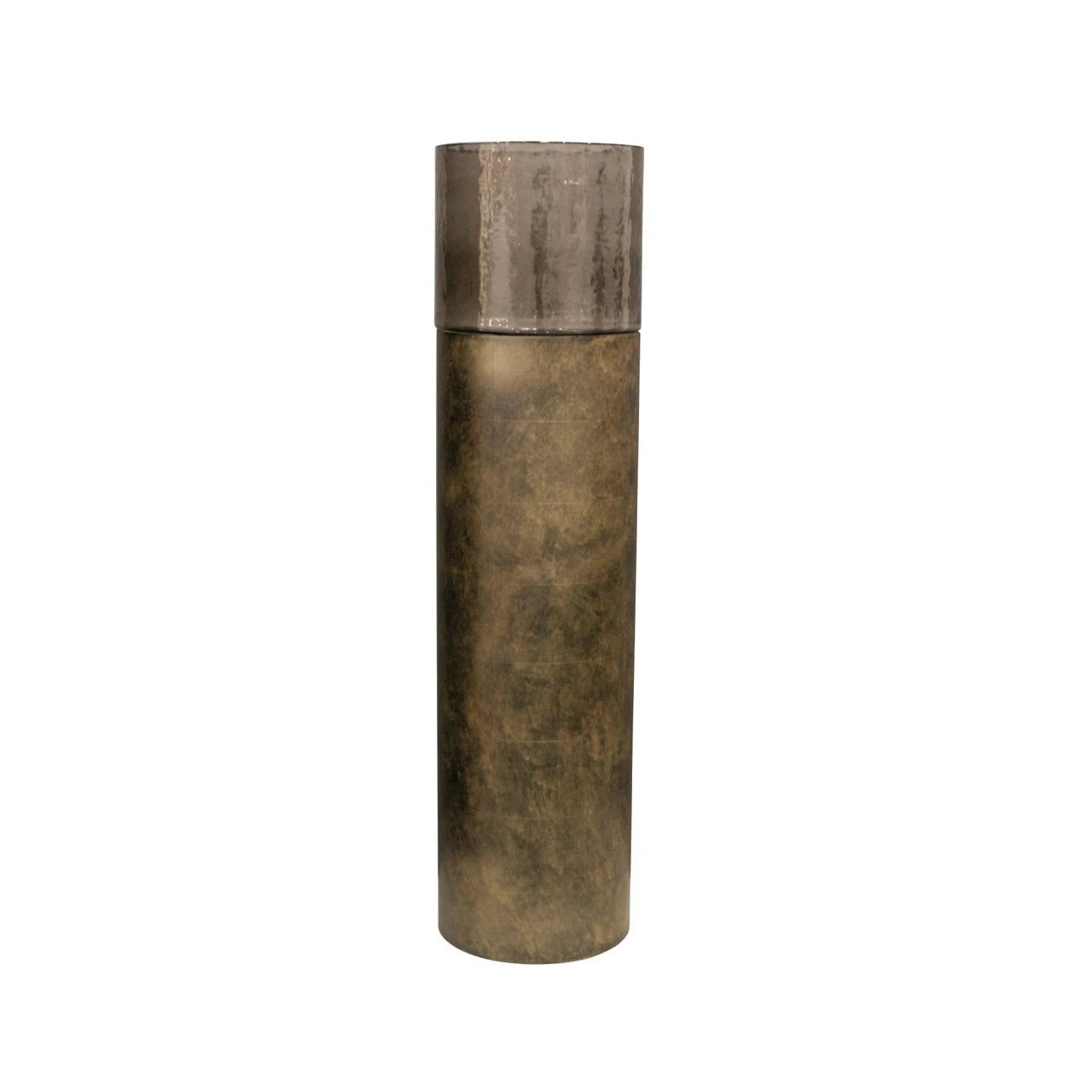 Hurricane light Mayce gold large Richmond Interiors Lanterne og lysglass