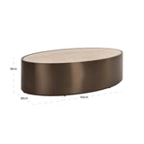 Salongbord Bonanza beige Richmond Interiors Sofabord