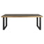 Spisebord Bloomville messing shagreen inkl. glassplate 200 Richmond Interiors Spisebord