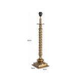 Bordlampe Slone antikk messing Richmond Interiors Bordlampe