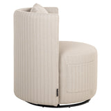 Utendørs spise stol Marlin beige svingbar Richmond Interiors Spisestol