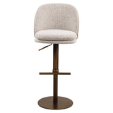 Barkrakk Vesper mocca fancy roterbar Richmond Interiors Barstol