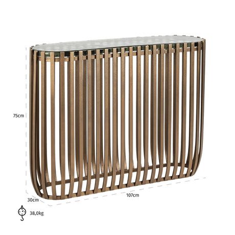Console Volante gold Richmond Interiors Konsollbord