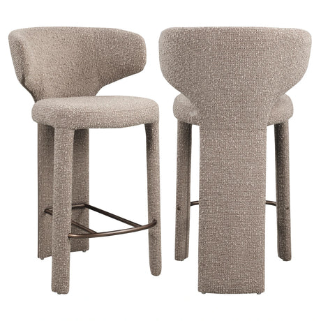 Counterkrakk Viola mocca chunky Richmond Interiors Barstol