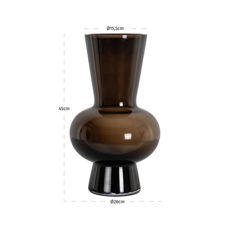 Vase Zaya brun Richmond Interiors Vase