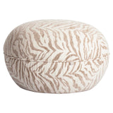 Pouffe & fotstøtte Jace beige tiger Richmond Interiors Pall