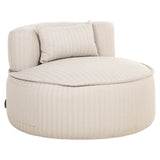 Utendørs loungestol Nammos beige dreibar Richmond Interiors Lenestol