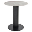 Bistrobord Nyon Blush beige 75Ø Richmond Interiors Bordlampe