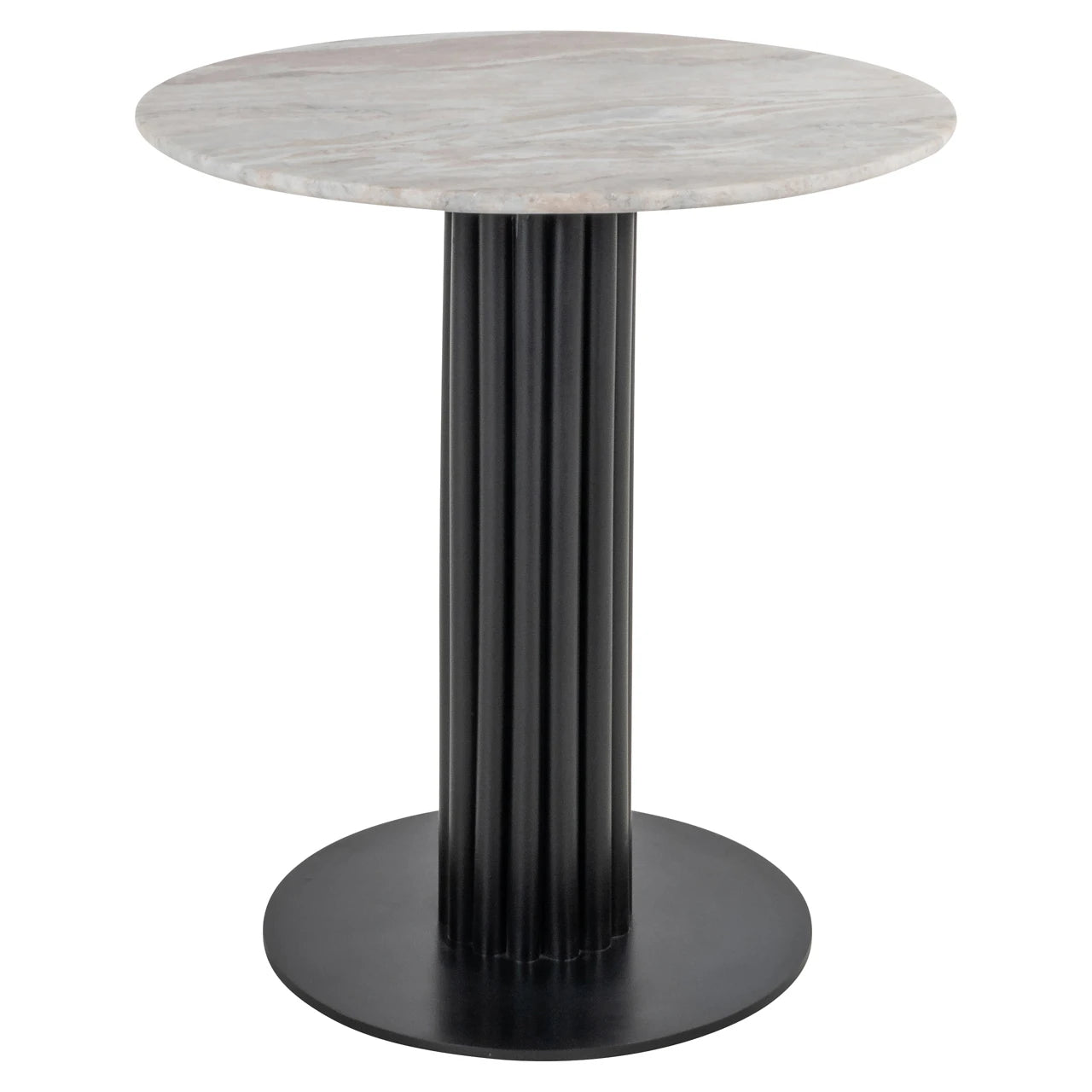 Bistrobord Nyon Blush beige 75Ø Richmond Interiors Bordlampe