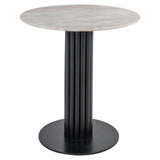 Bistrobord Nyon Blush beige 75Ø Richmond Interiors Bordlampe