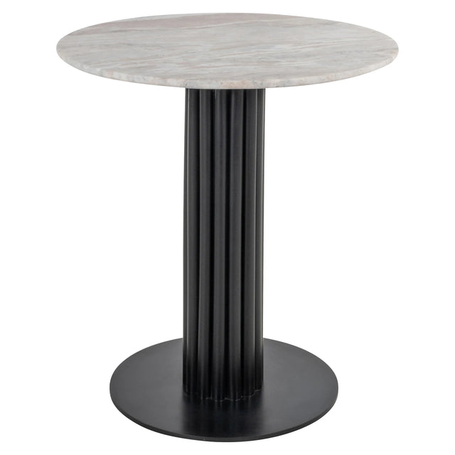 Bistrobord Nyon Blush beige 75Ø Richmond Interiors Bordlampe