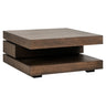 Bord i eik Oakura brun 90x90 Richmond Interiors Sofabord