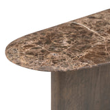 Salongbord Castello Smoked charchoal Sett med 2 Richmond Interiors Sofabord