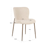 Spisebordsstol Odarby biscotti sett med 2 Richmond Interiors Spisestol