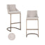 Barkrakk Bolton natural renegade sett med 2 Richmond Interiors Barstol