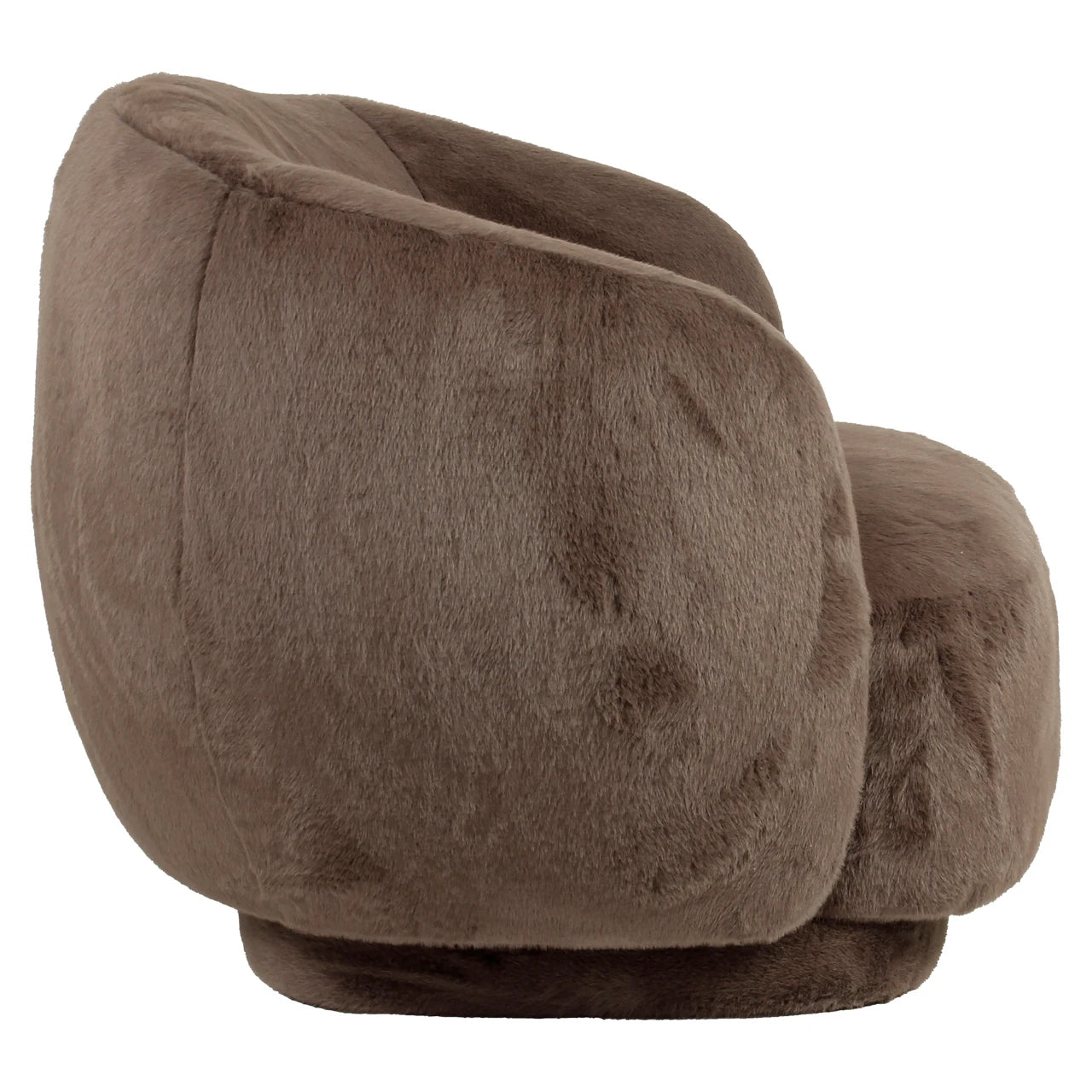 Lounge chair Negreslo brun fluffy Richmond Interiors Lenestol
