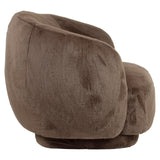 Lounge chair Negreslo brun fluffy Richmond Interiors Lenestol