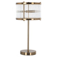 Bordlampe Loiza børstet gull Richmond Interiors Bordlampe