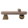 Benk Alexander Jones brun tweed flammehemmende Geneva Richmond Interiors Benk