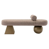 Benk Alexander Jones brun tweed flammehemmende Geneva Richmond Interiors Benk