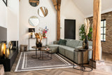 Sofabord Tulum børstet gull sett med 2 Richmond Interiors Sofabord