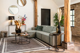 Sofabord Tulum børstet gull sett med 2 Richmond Interiors Sofabord