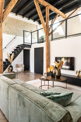 Sofabord Tulum børstet gull sett med 2 Richmond Interiors Sofabord