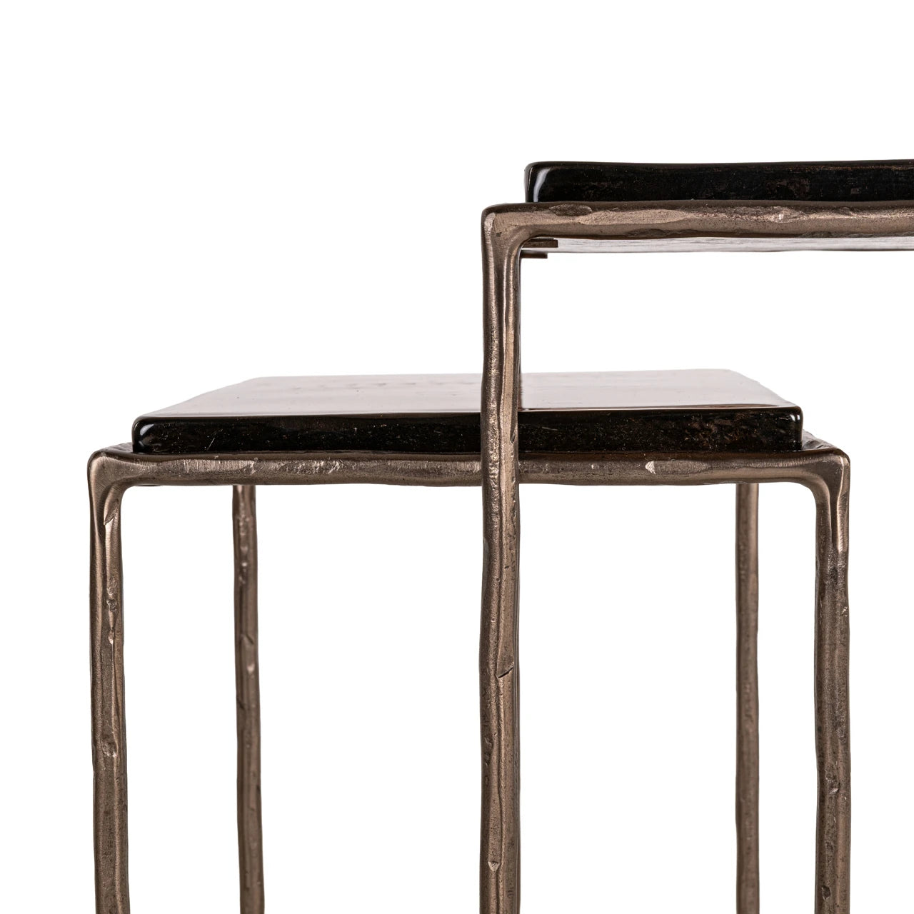 Endebord Villano bronse sett med 2 Richmond Interiors Sidebord