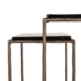 Endebord Villano bronse sett med 2 Richmond Interiors Sidebord