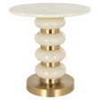 Endebord Boann hvit Richmond Interiors Sidebord