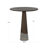 Counter table Harper Smoked charchoal Richmond Interiors Bordhylle