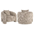 Lounge chair Tuscany brown omara Richmond Interiors Lenestol