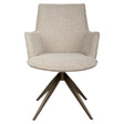 Spisestol Dakota natural chunky svingbar med armlen Richmond Interiors Spisestol