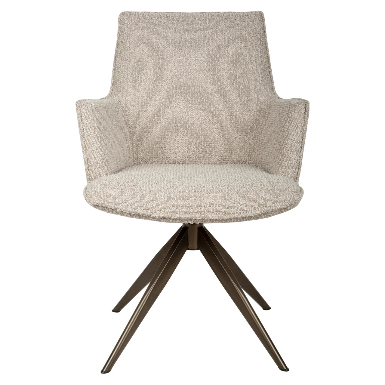 Spisestol Dakota natural chunky svingbar med armlen Richmond Interiors Spisestol