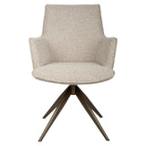 Spisestol Dakota natural chunky svingbar med armlen Richmond Interiors Spisestol