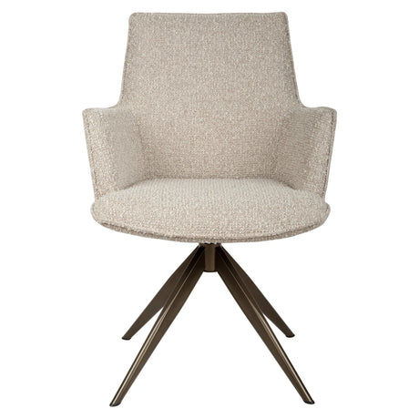 Spisestol Dakota natural chunky svingbar med armlen Richmond Interiors Spisestol
