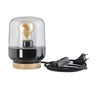 Ohm T 140/190 Klart Glass Bordlampe E27 IP20