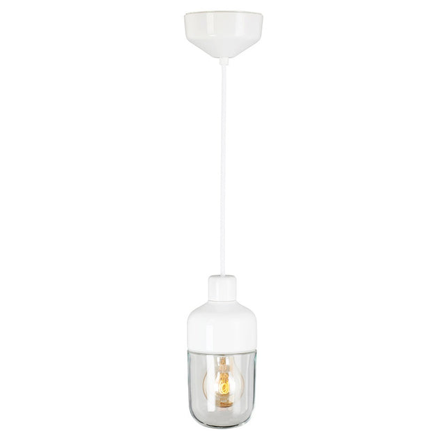 Ohm P clear Taklampe E27 IP44 Ifö Electric Taklampe