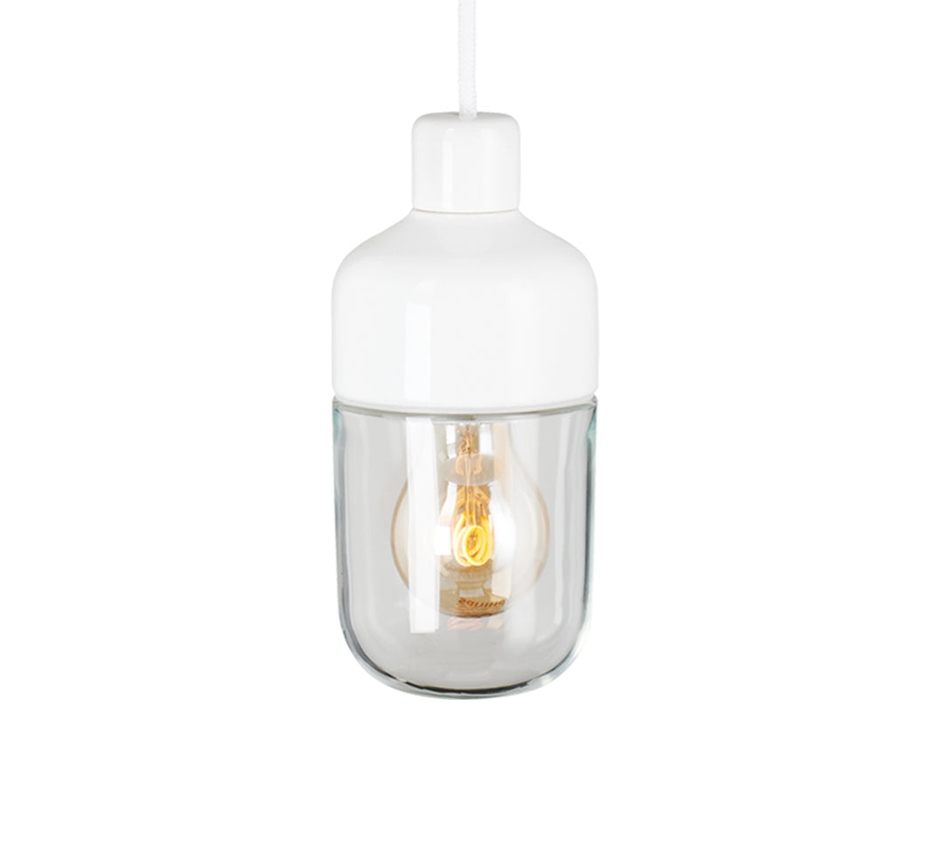 Ohm P clear Taklampe E27 IP44 Ifö Electric Taklampe