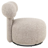 Lounge chair Kaya cayenne brown swivel Richmond Interiors Lenestol