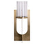 Hurricane light Dalou gold large Richmond Interiors Lanterne og lysglass