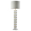 Gulvlampe Celinae hvit inkludert lampeskjerm Richmond Interiors Gulvlampe
