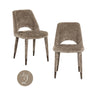 Spisestol Cecilia niagara stone brannhemmende sett med 2 Richmond Interiors Spisestol