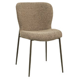 Spise stol Odarby brun tweed flammehemmende Sett med 2 Richmond Interiors Spisestol