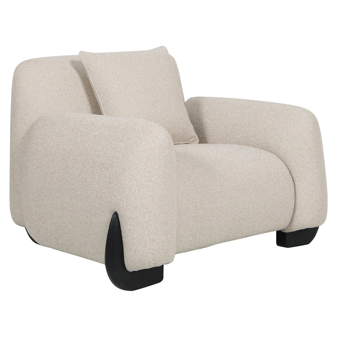Lounge chair Godiva biscotti Richmond Interiors Lenestol