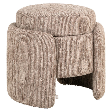 Pouffe & fotpall Cupid mocca linear med oppbevaring Richmond Interiors Pall