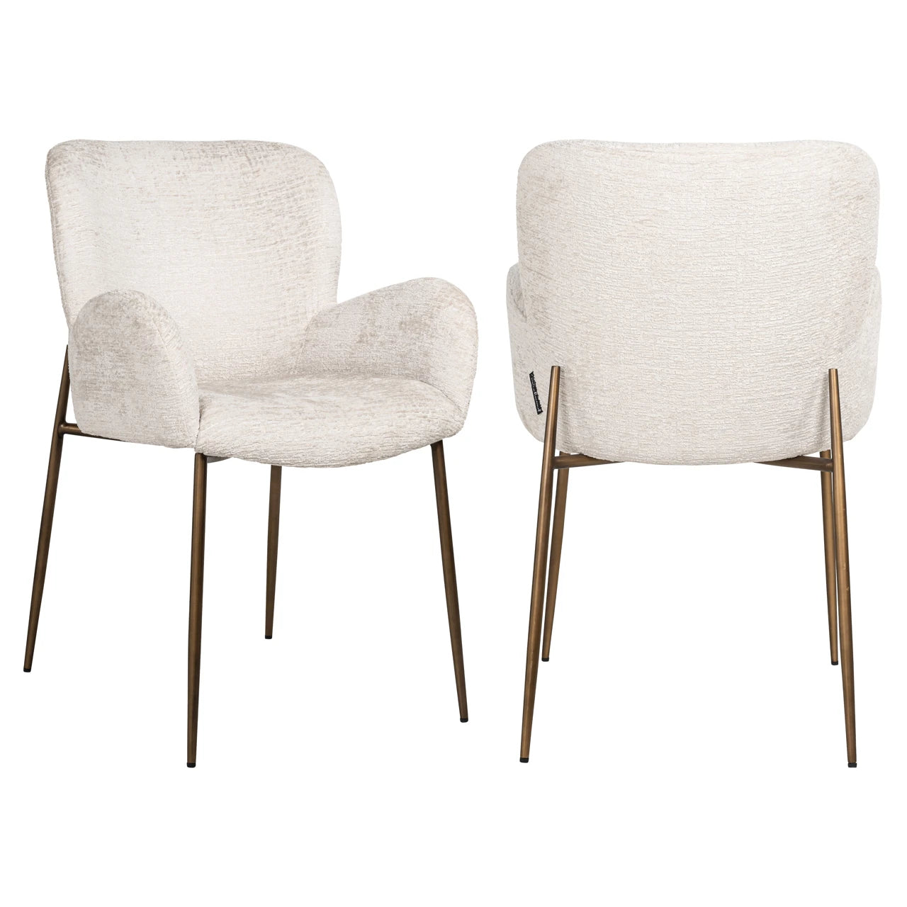 Spisestol Amber cream fusion brannhemmende Richmond Interiors Spisestol