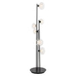 Gulvlampe Luva svart Richmond Interiors Gulvlampe